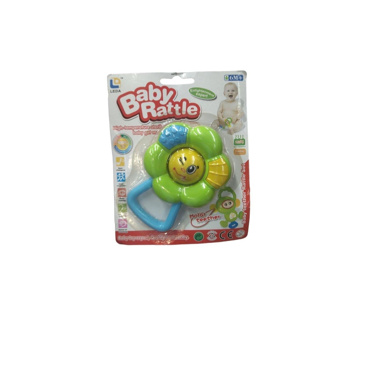 SONAJERO FLOR MUSICAL P/BEBE