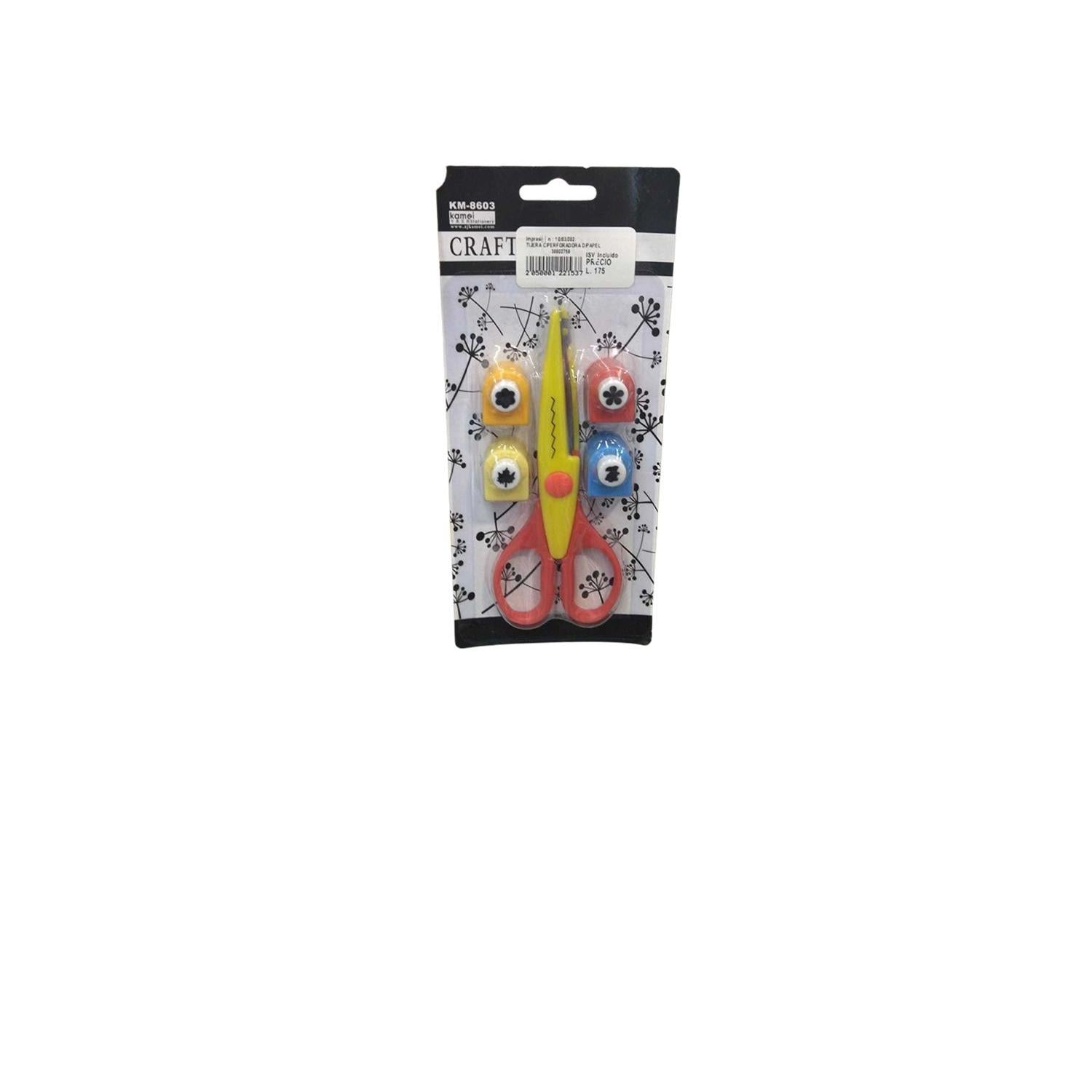 SCISSORS WITH PAPER HOLE