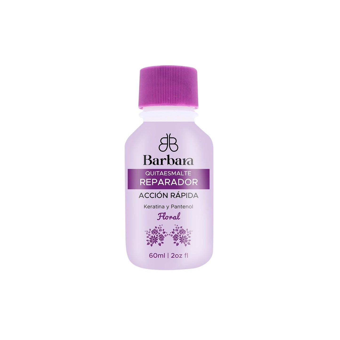 BARBARA FLORAL NAIL POLISH REMOVER 2 OZ