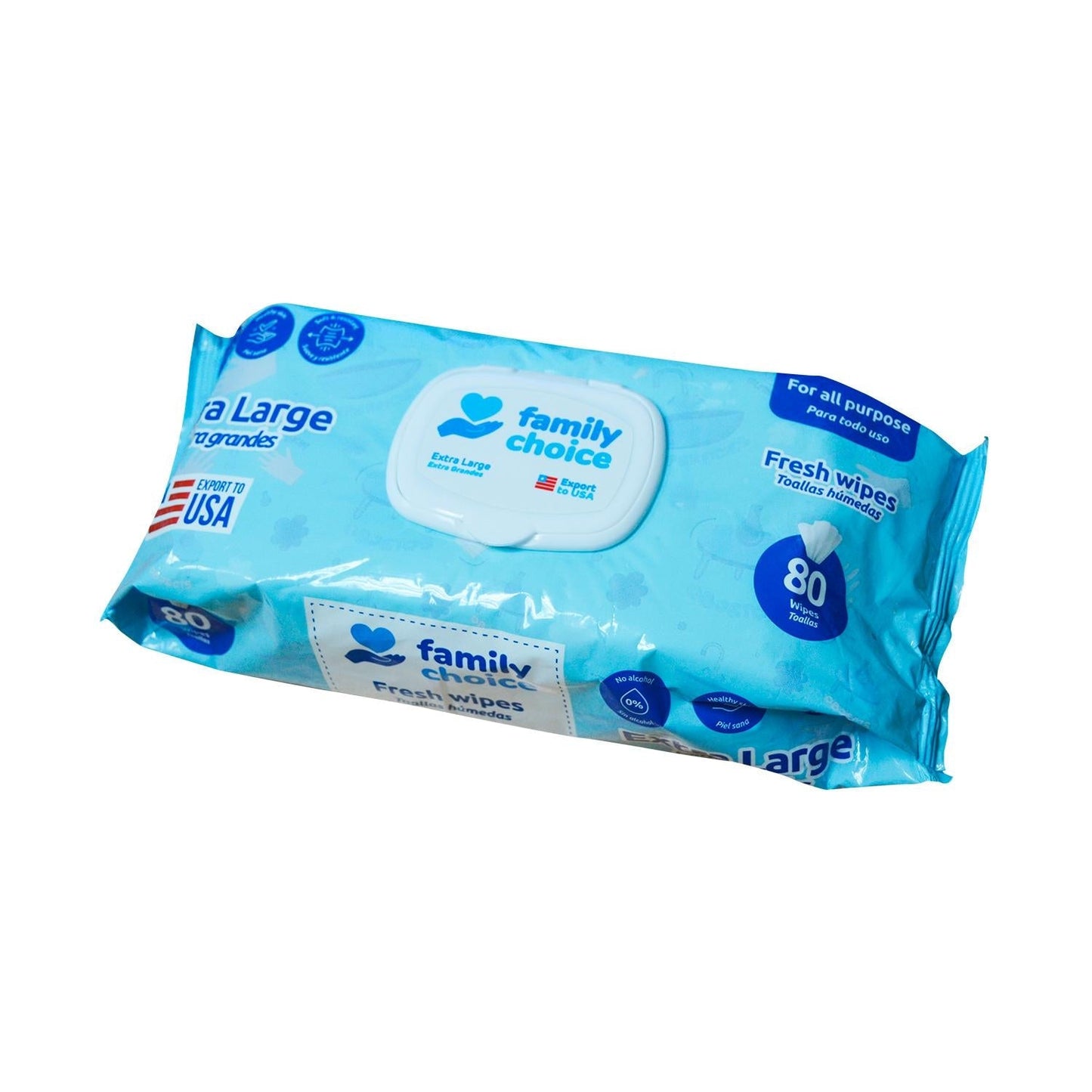 Family Choice 80 Wet Towels