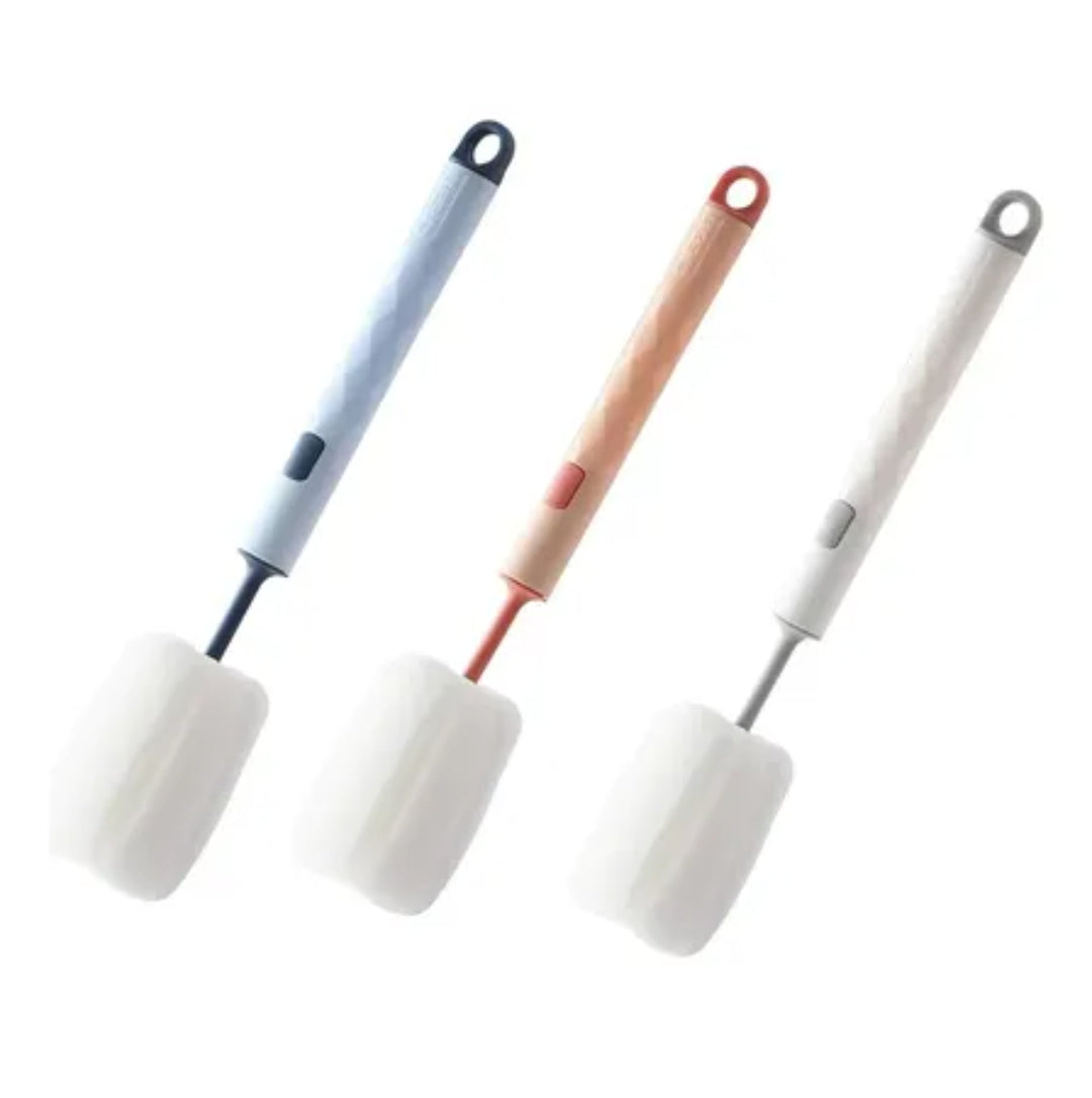 ESPONJA C/MANGO P/LAVAR TRASTOS SURT.