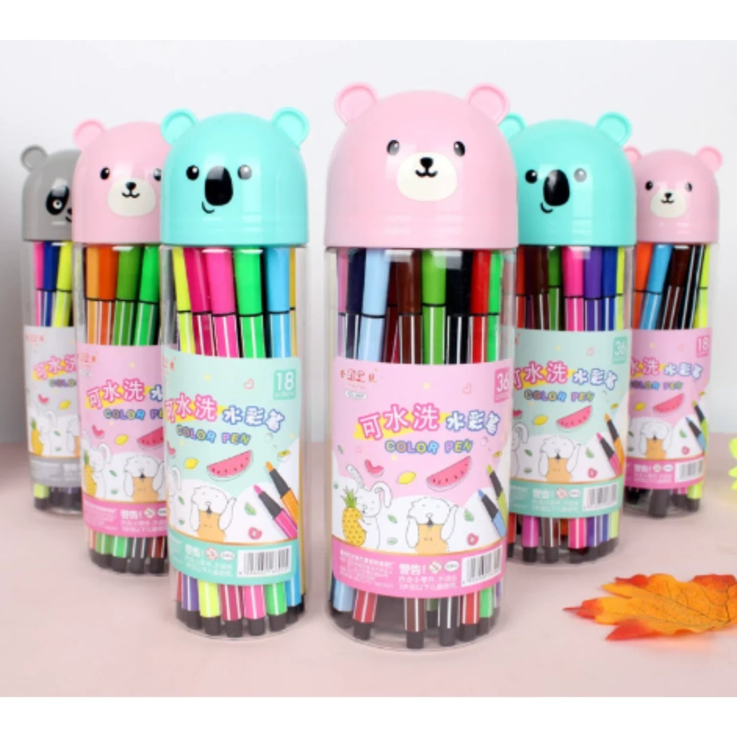 Caja de 12 Marcadores Surtidos