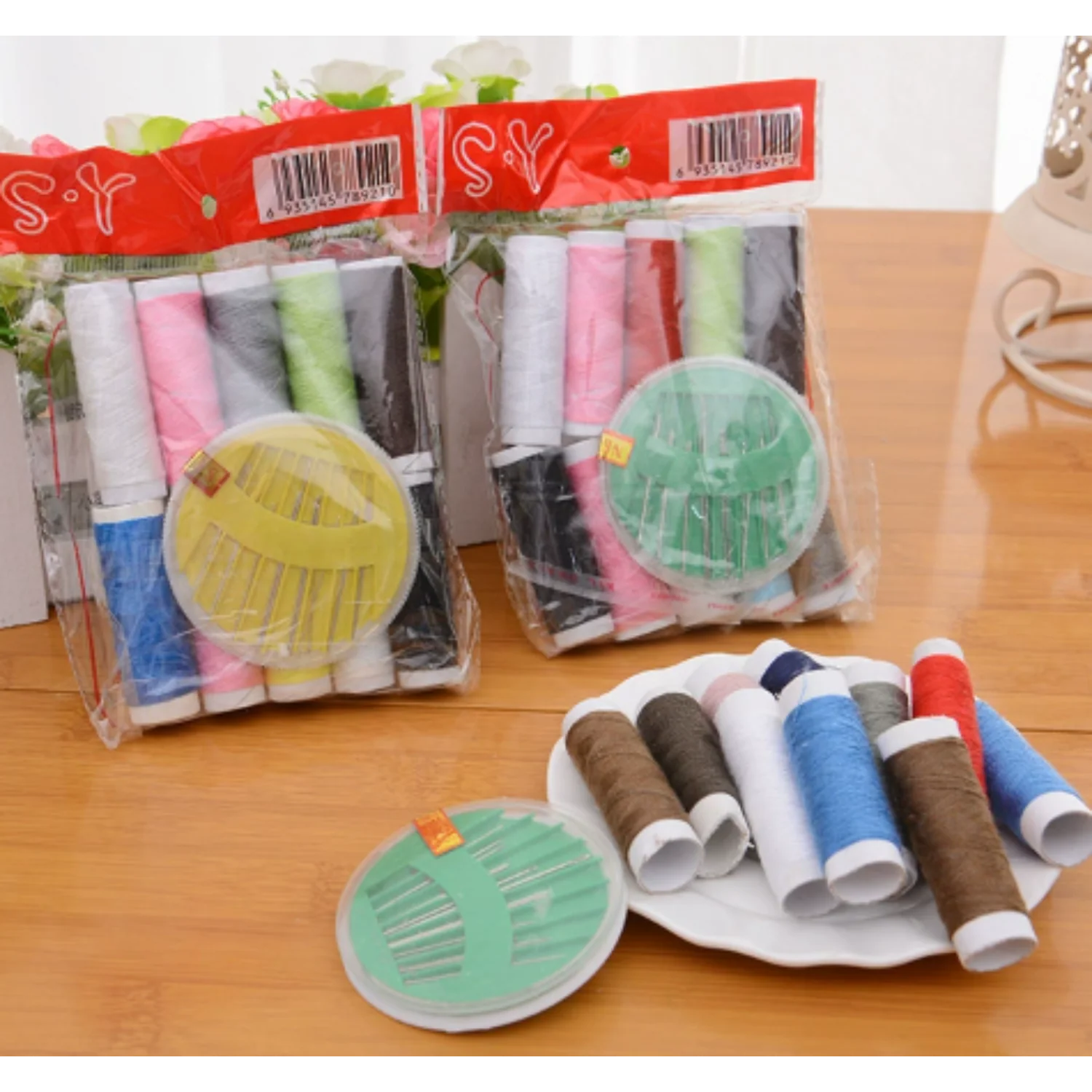 Set 10 Rollos D/Hilo Surt.