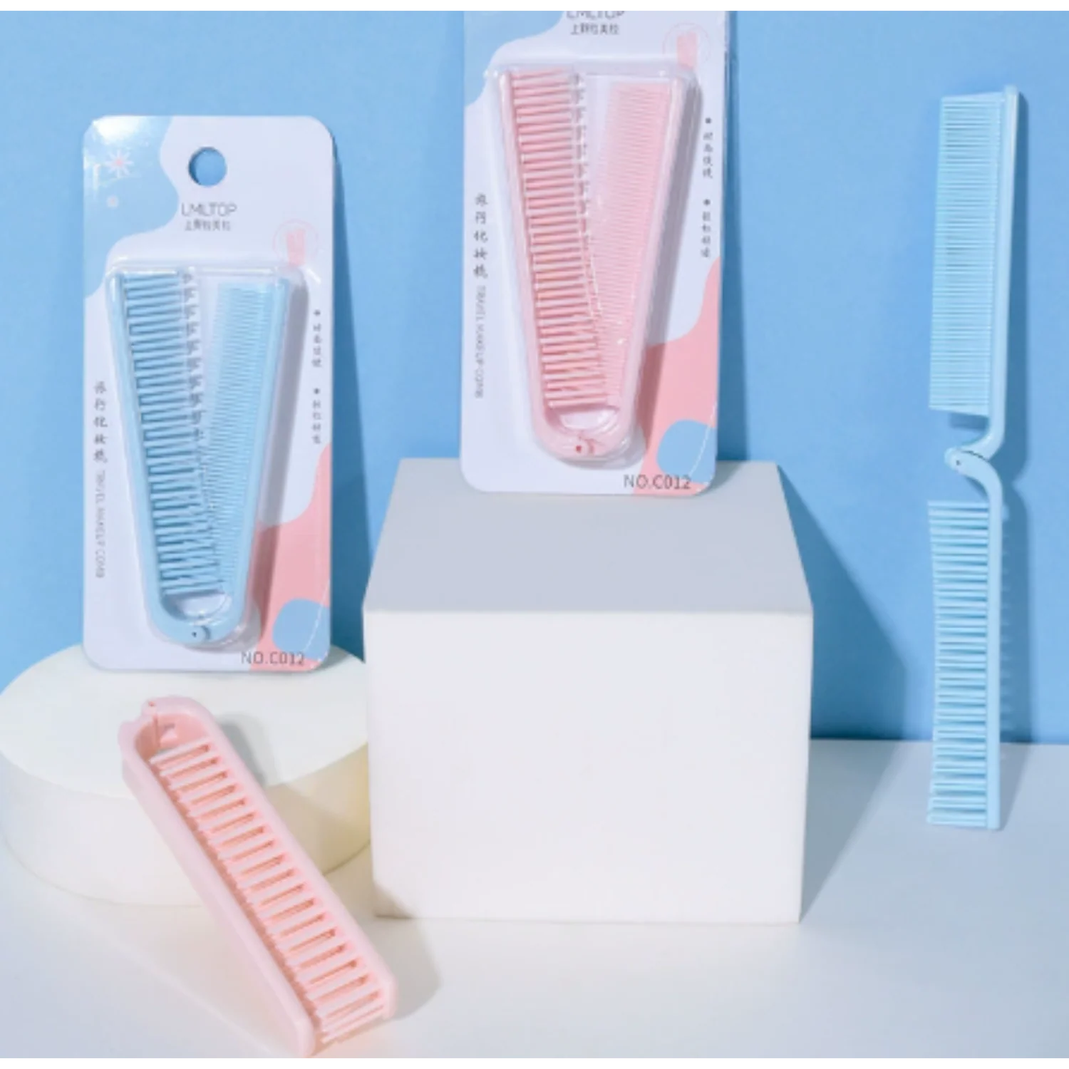 Cepillo P/Cabello Plegable
