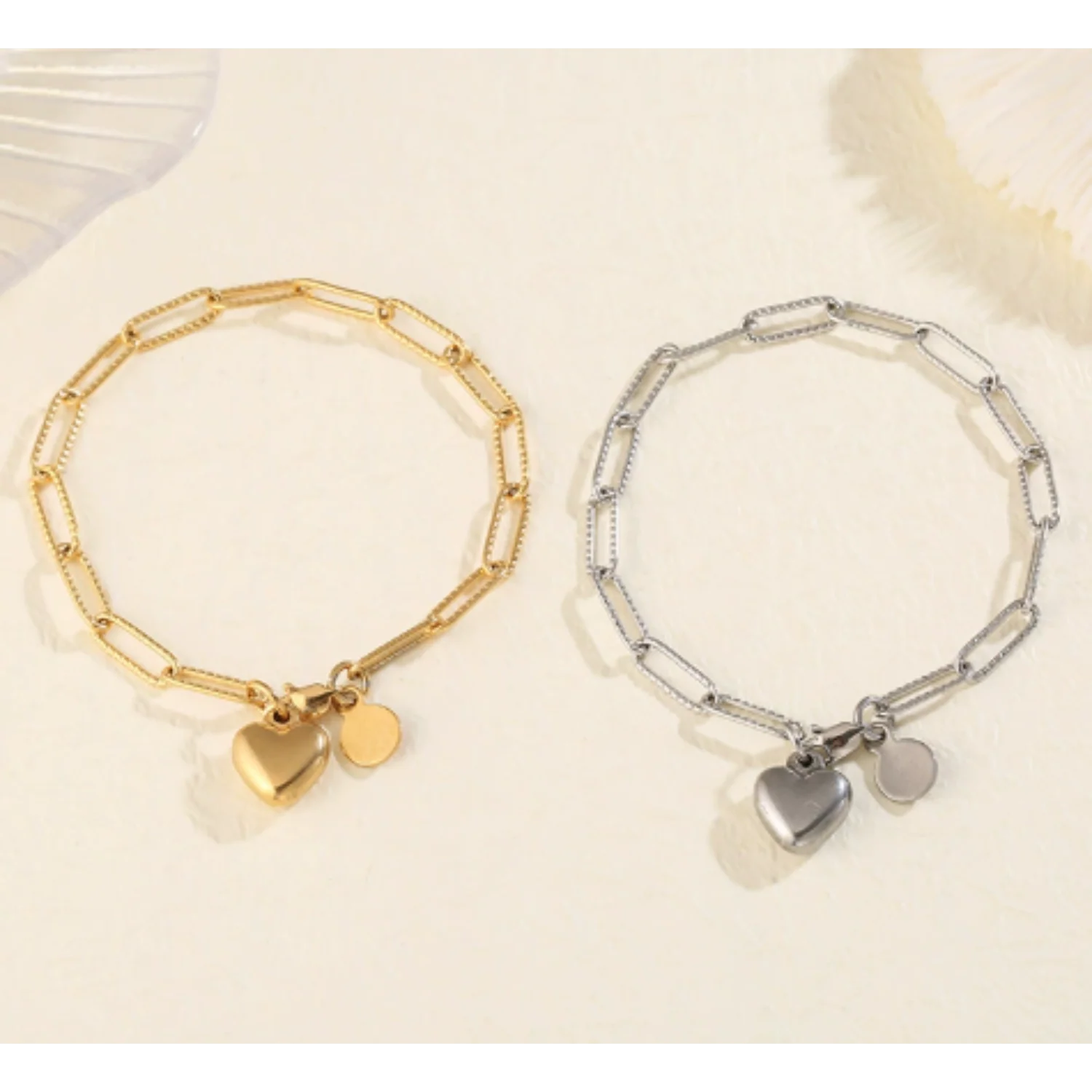 Pulsera P/Dama Corazon Surt.