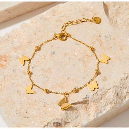 Pulsera P/Dama Mariposas
