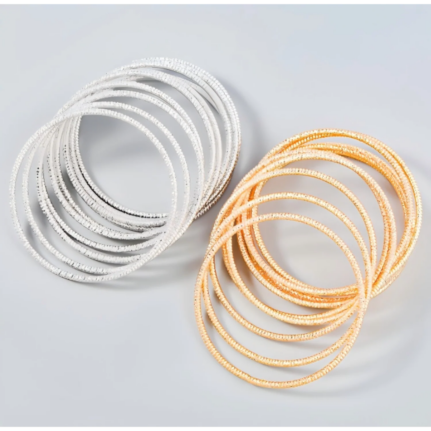 Set 10 Brazaletes P/Dama Surt.