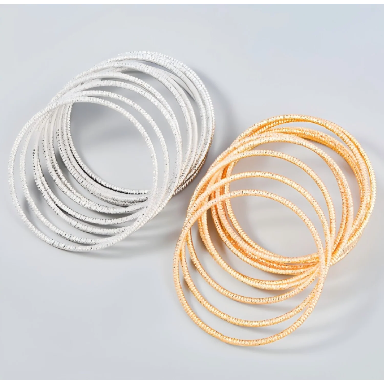Set 10 Brazaletes P/Dama Surt.
