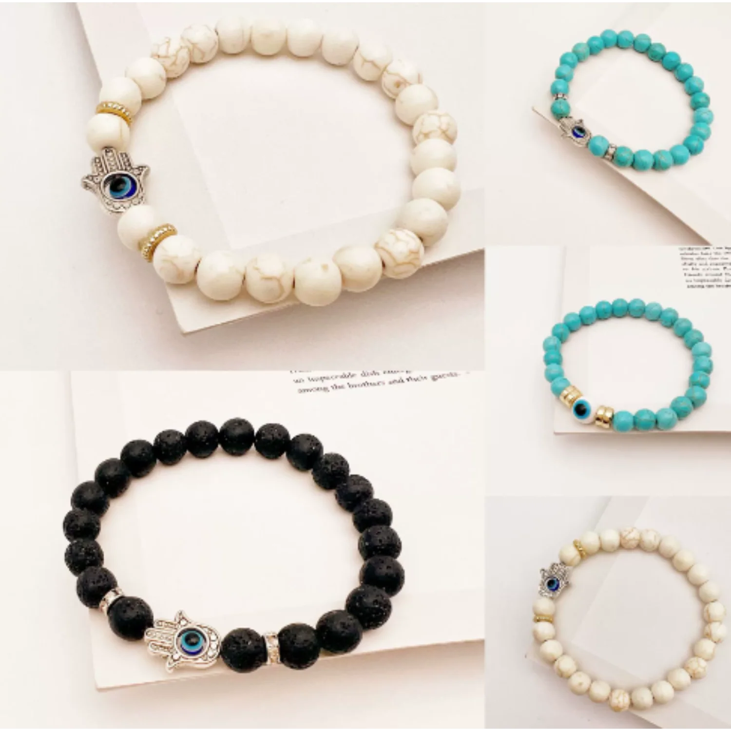 Pulsera P/Mujer Ojo Turco Surt.