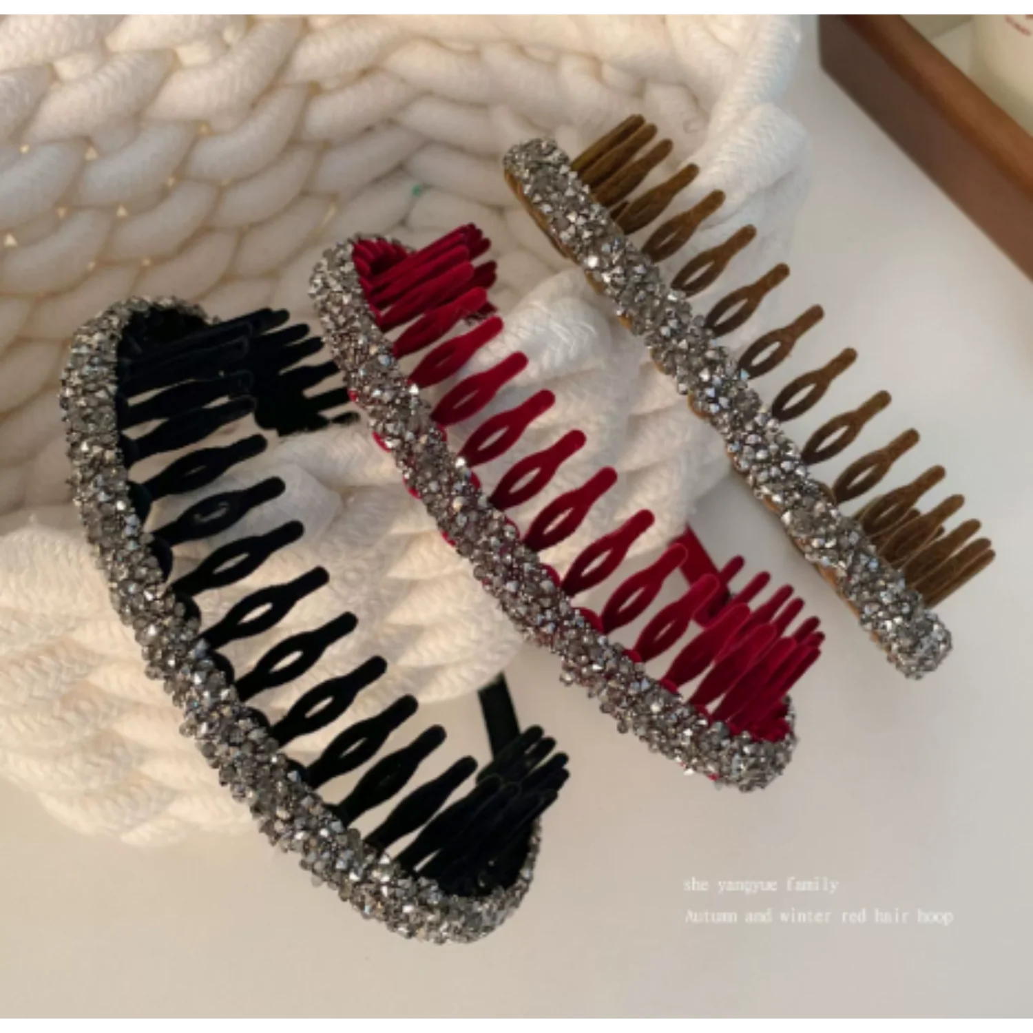 Vincha Dentada P/Cabello Surt.