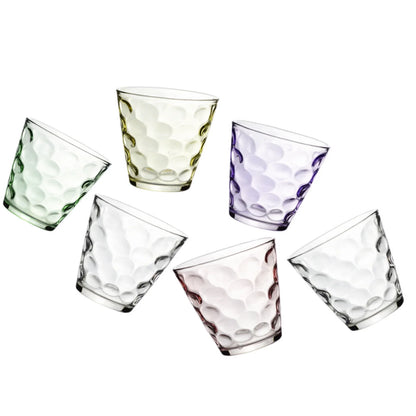 Set 6 Vasos D/Vidrio 180Ml