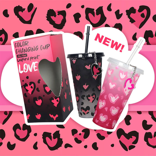 Vaso Magico Corazones 710Ml Surt.