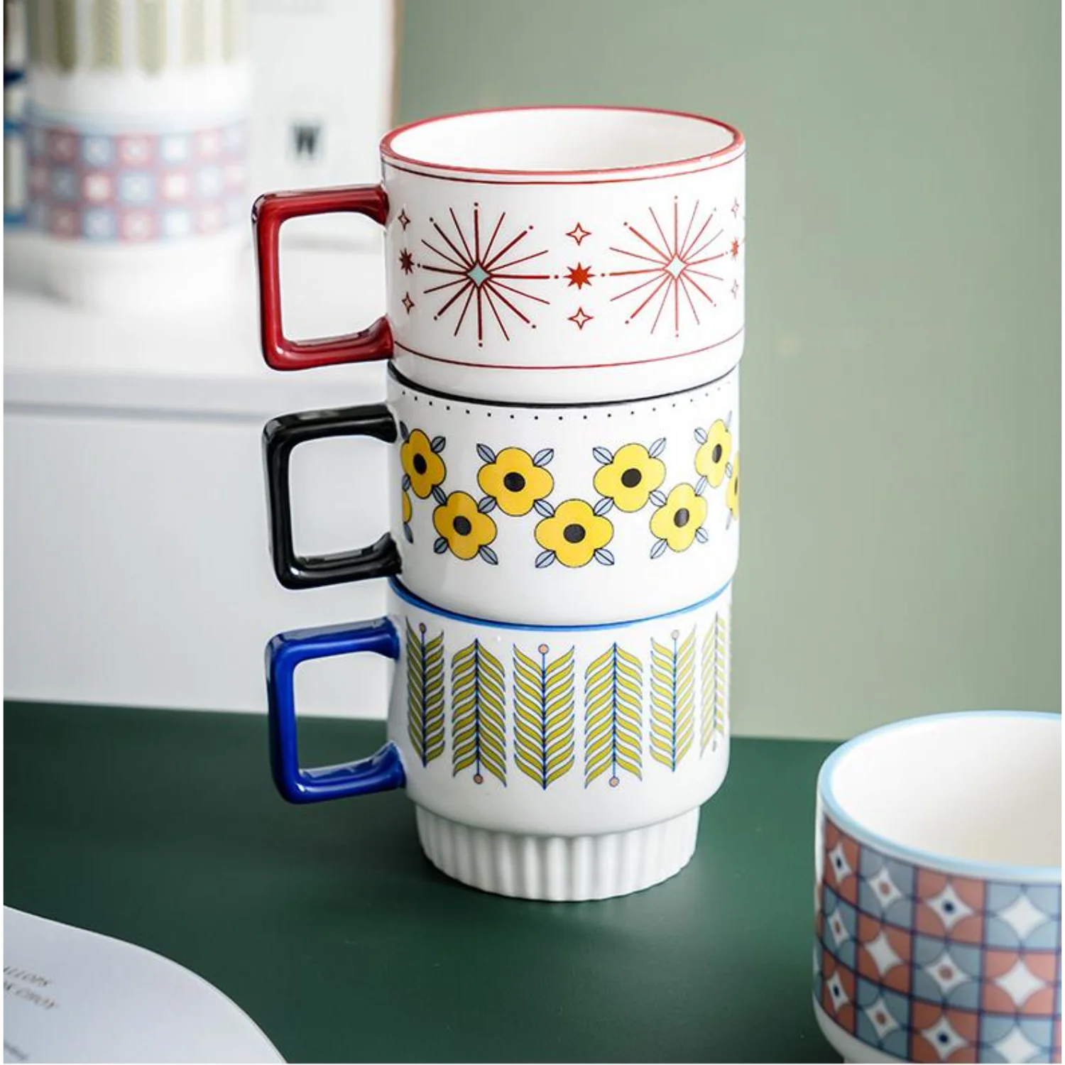 Taza Ceramica 350Ml Surt.