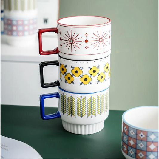 Ceramic Mug 350ml Assorted.