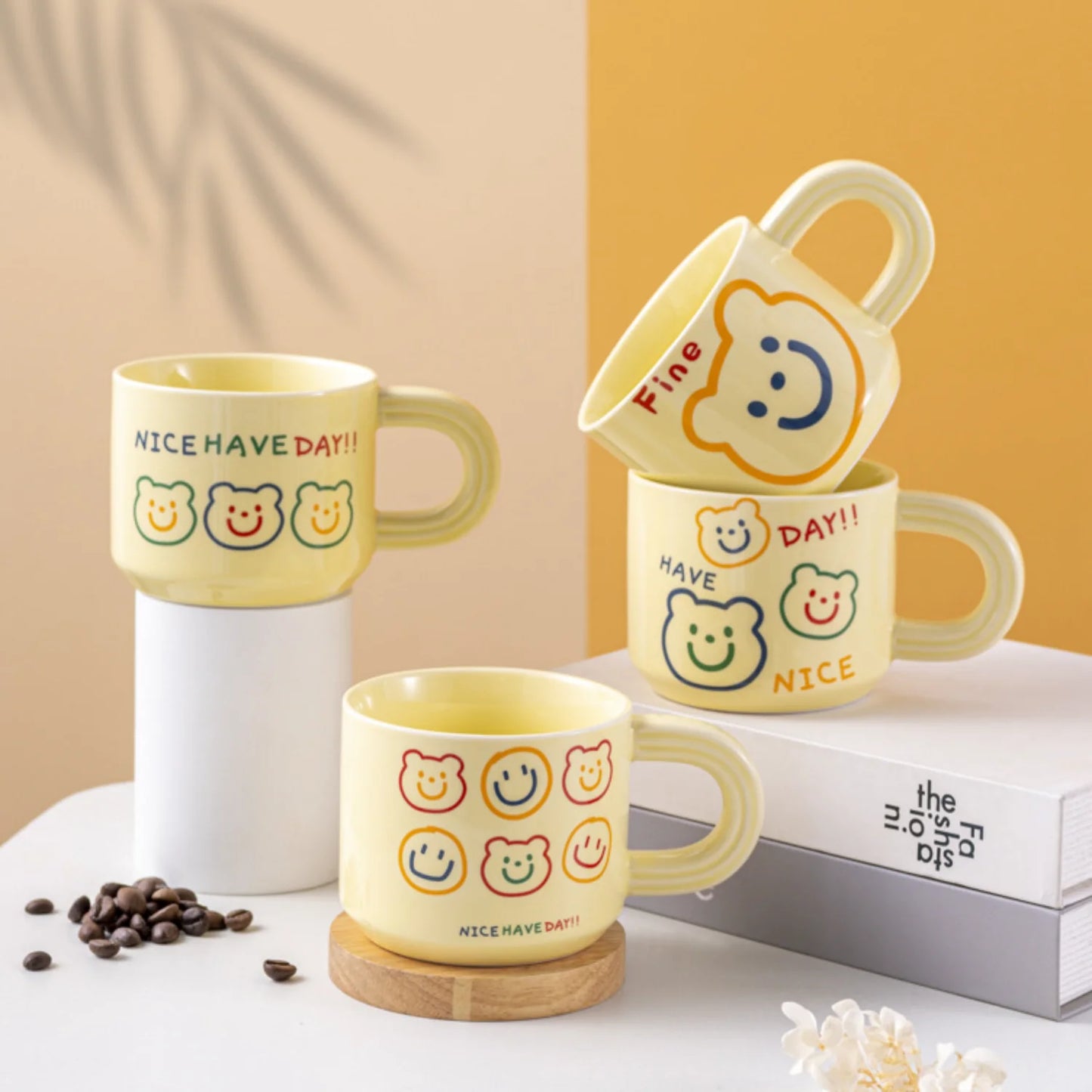 Ceramic Mug 320ml Assorted.