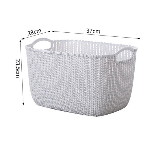 Laundry Basket 37X28X23Cm Assorted.