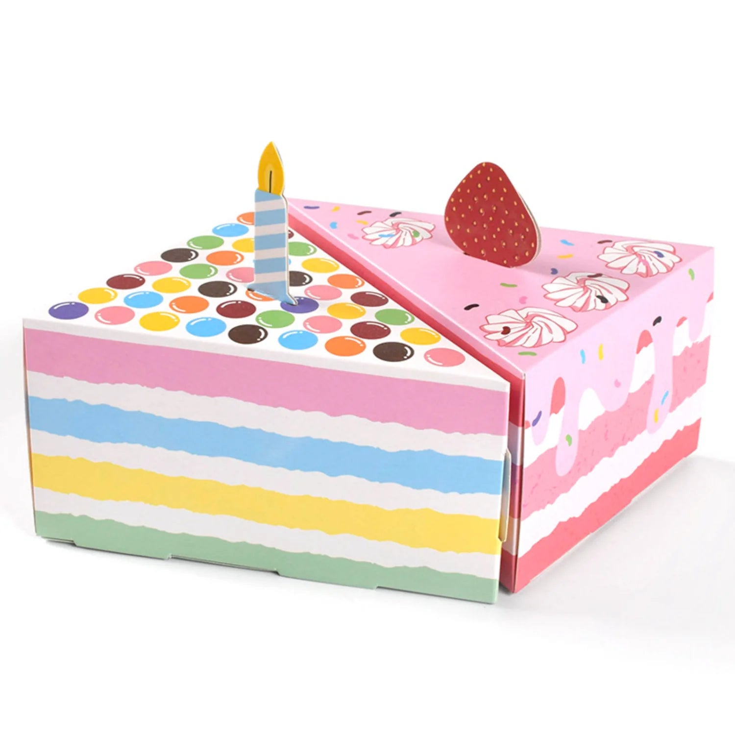 Caja P/Dulces 10Pzs F/Pastel 14X11X7Cm S