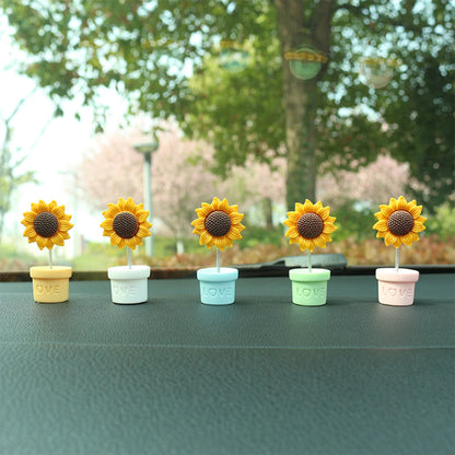 Adorno P/Carro Girasol Surt.