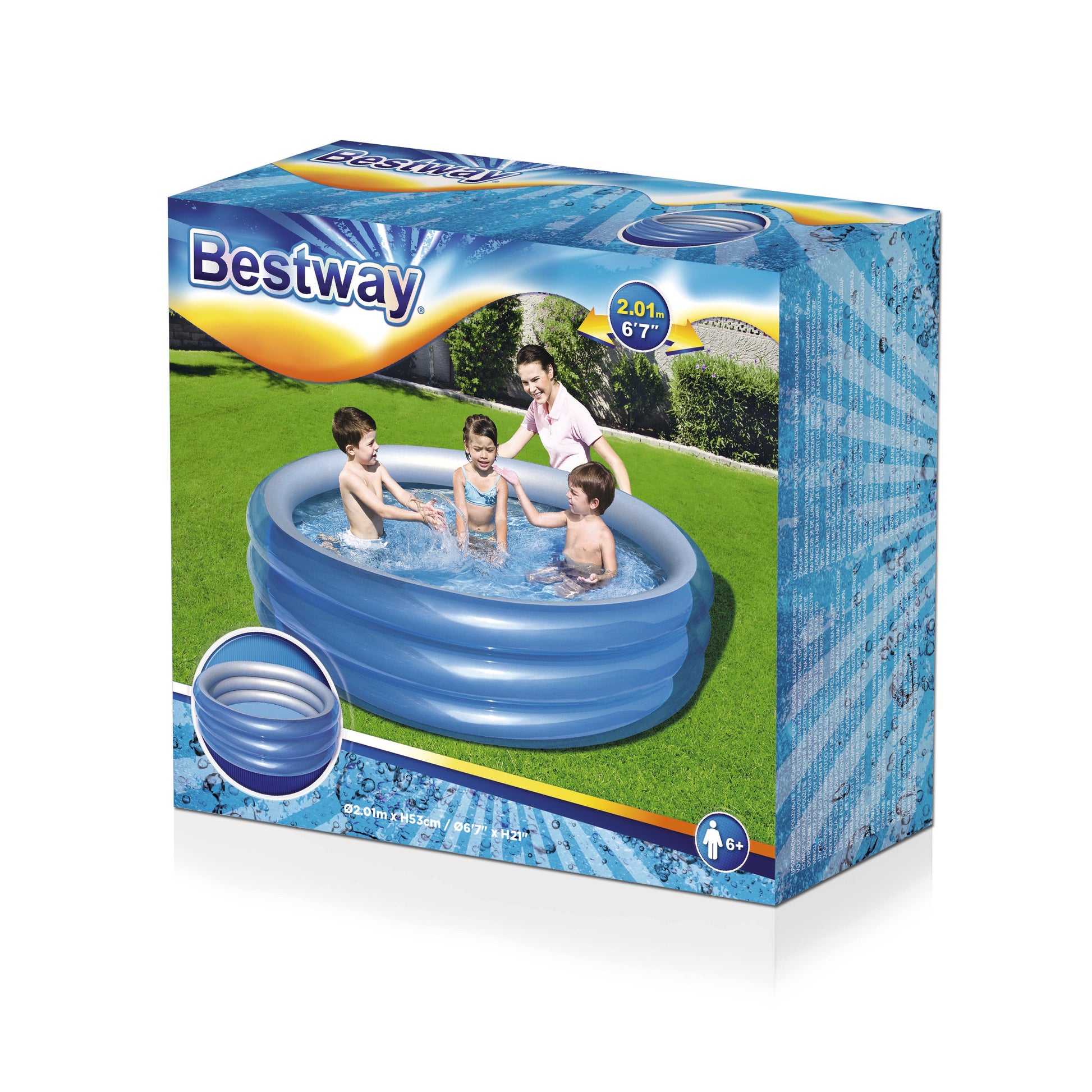 PISCINA INFLABLE 3 RINES 79X21