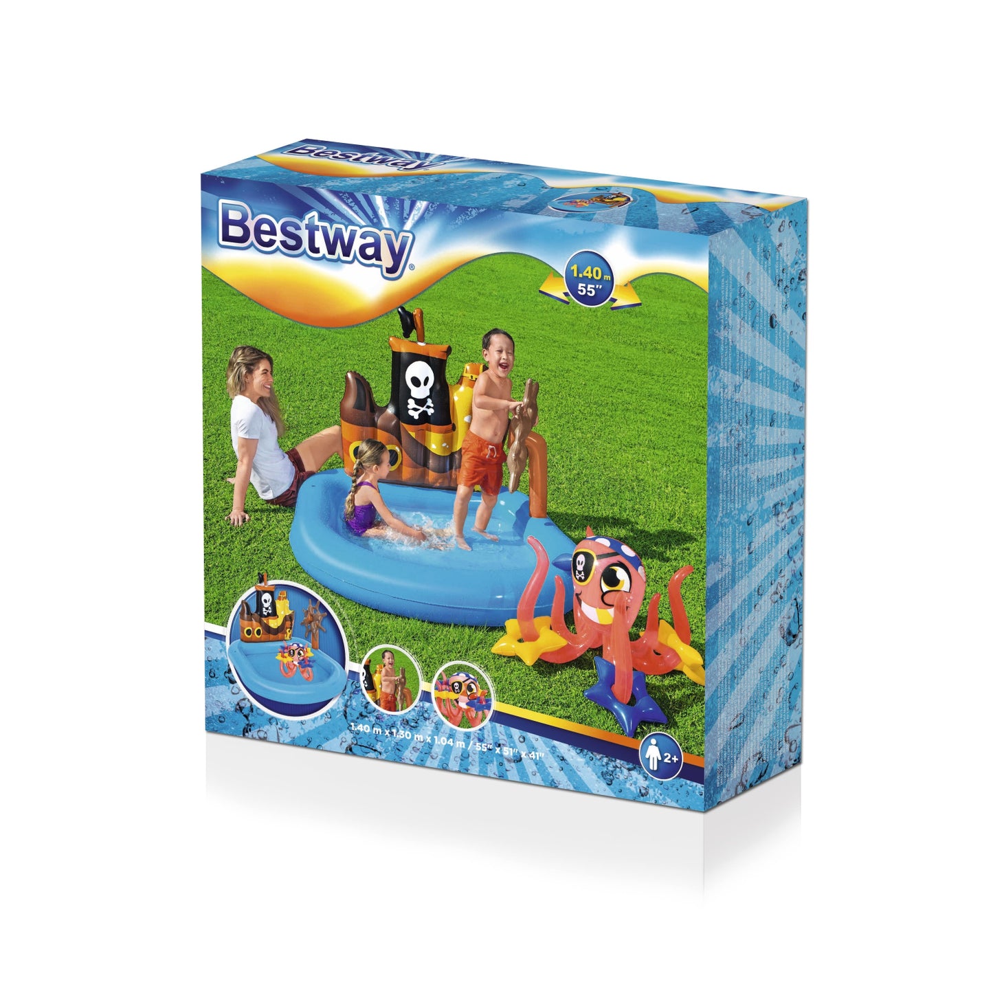 PISCINA INFLABLE 55X51" BARCO PIRATA