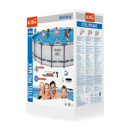BESTWAY SET PISCINA METAL PRO MAX 20'x52