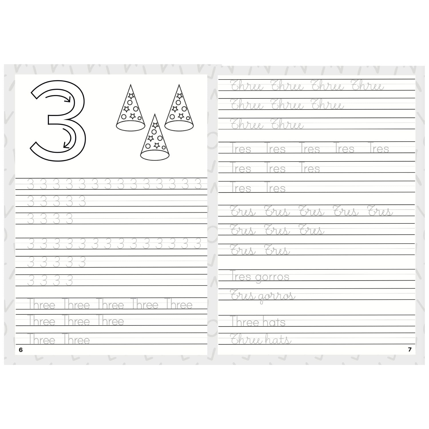 Libro Educativo Jugando a Escribir Abecedario - Español/Inglés (+5 Años)