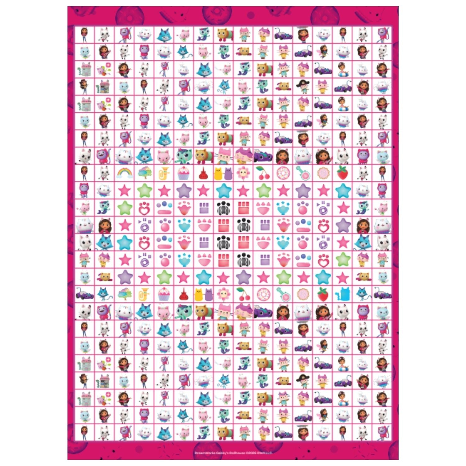 Libro de Actividades y Stickers Gabby's Dollhouse - 80 Páginas