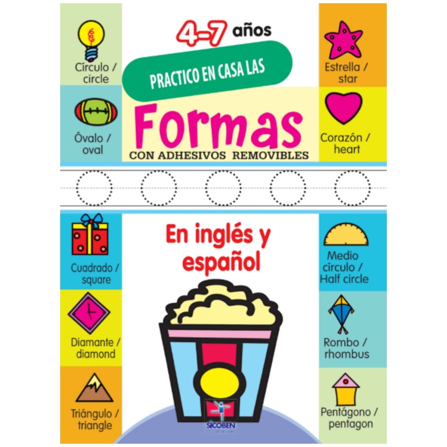 Libro Educativo Practico en Casa Sicoben - Varios Temas - Código Surtido