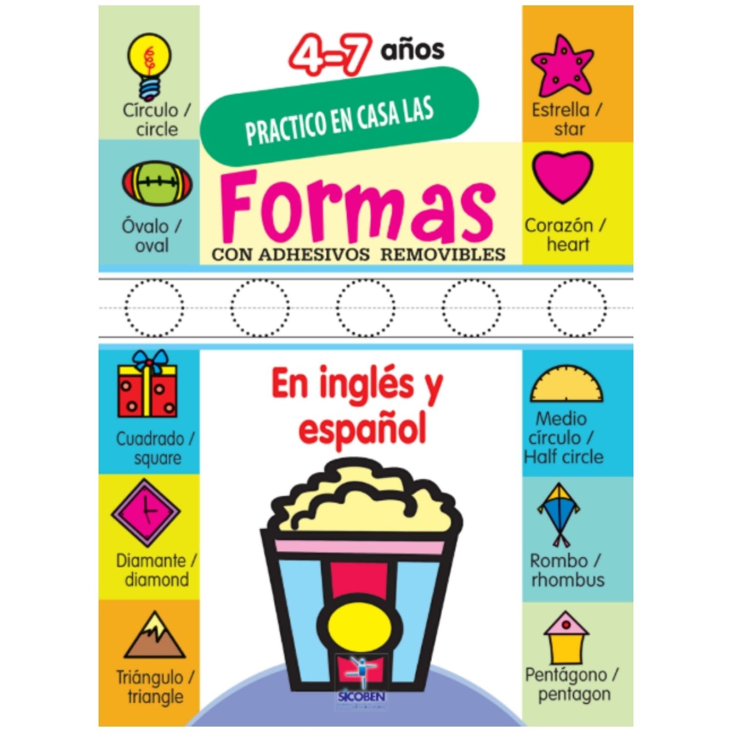 Libro Educativo Practico en Casa Sicoben - Varios Temas - Código Surtido