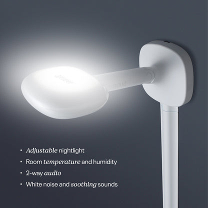 Cámara y Monitor de Bebé Inteligente Nanit Pro con Montaje de Pared N311NW