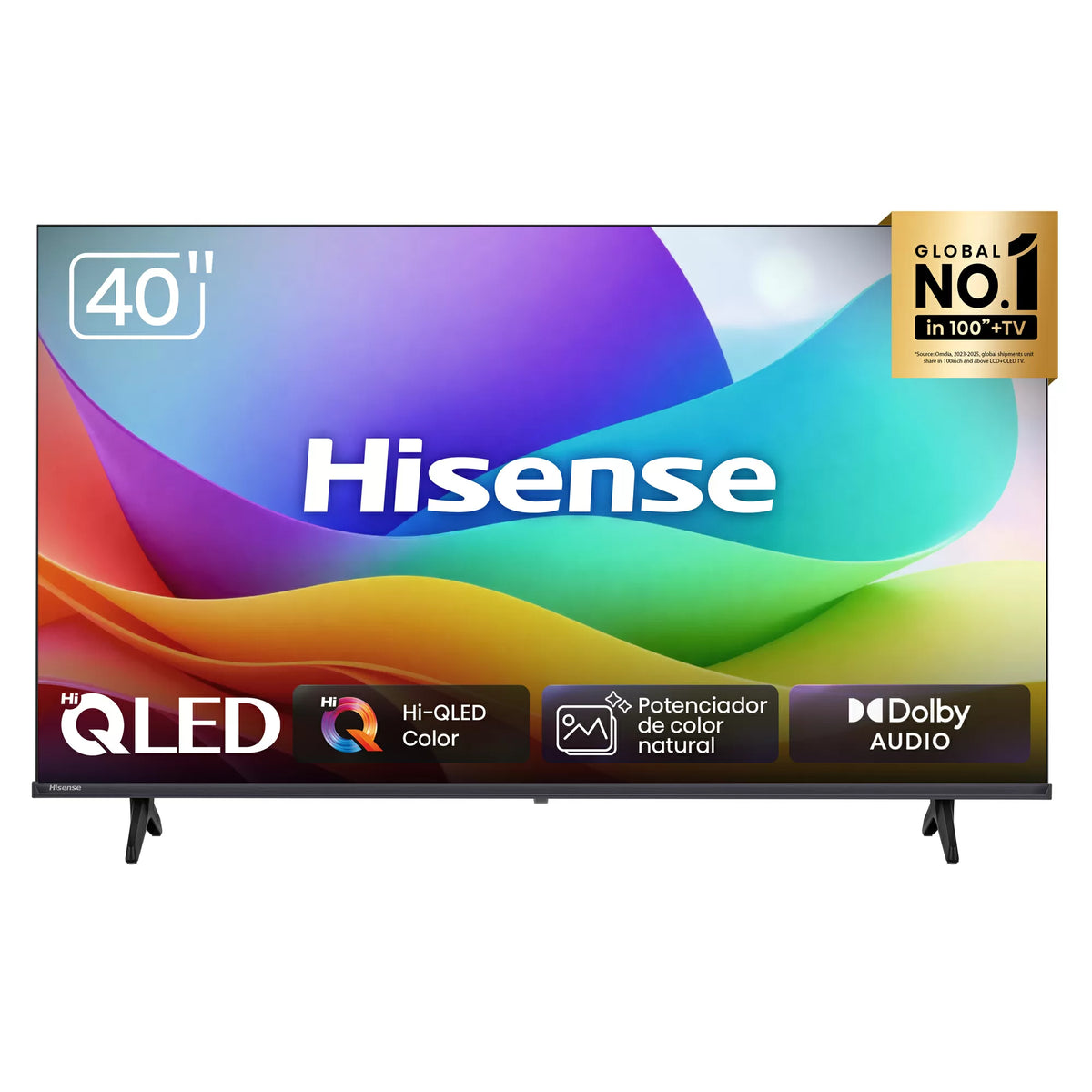 Smart TV Hisense 40" QLED FHD Sistema VIDAA - 40Q4SV
