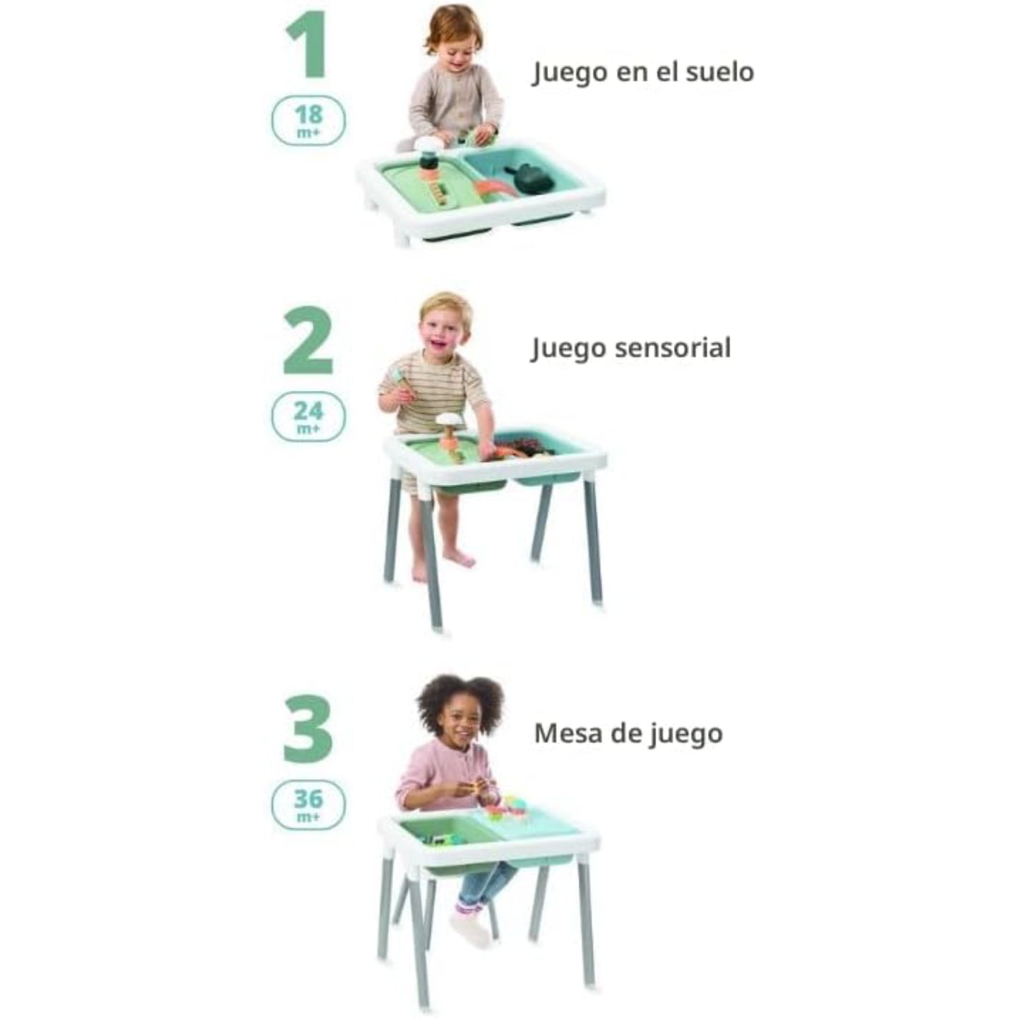 Mesa Sensorial Discoverosity 3 en 1 9Q249010