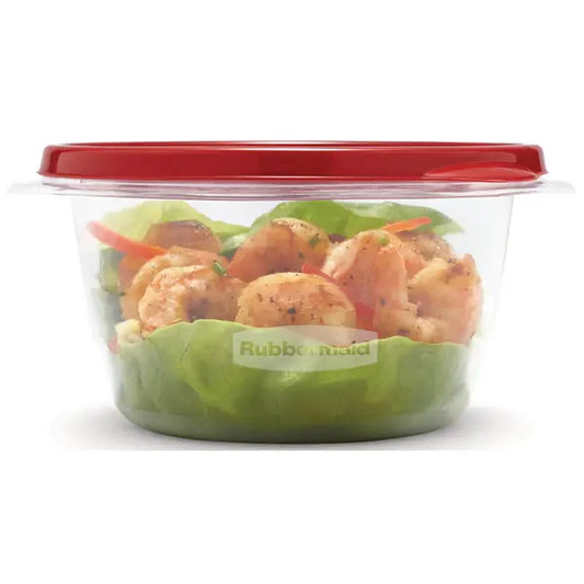 Set 4 Contenedores Rubbermaid TakeAlongs 0.75L (3.2 Tazas) – Redondo