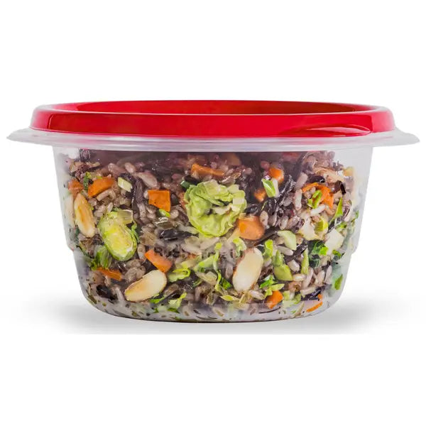 Set 4 Contenedores Rubbermaid TakeAlongs 0.75L (3.2 Tazas) – Redondo