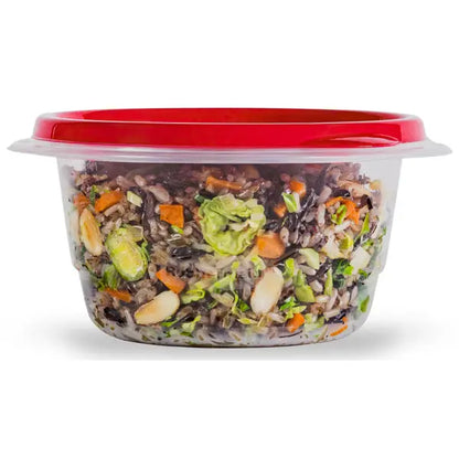 Set 4 Contenedores Rubbermaid TakeAlongs 0.75L (3.2 Tazas) – Redondo