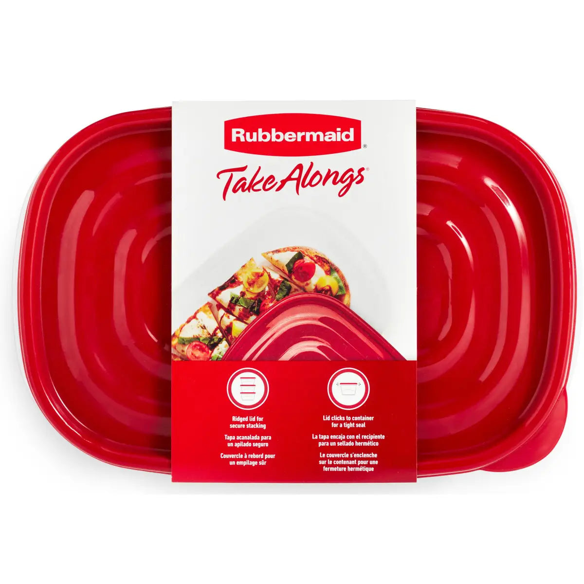 Set de Recipientes Rubbermaid 3 Pzs 4 Tazas (2086710)