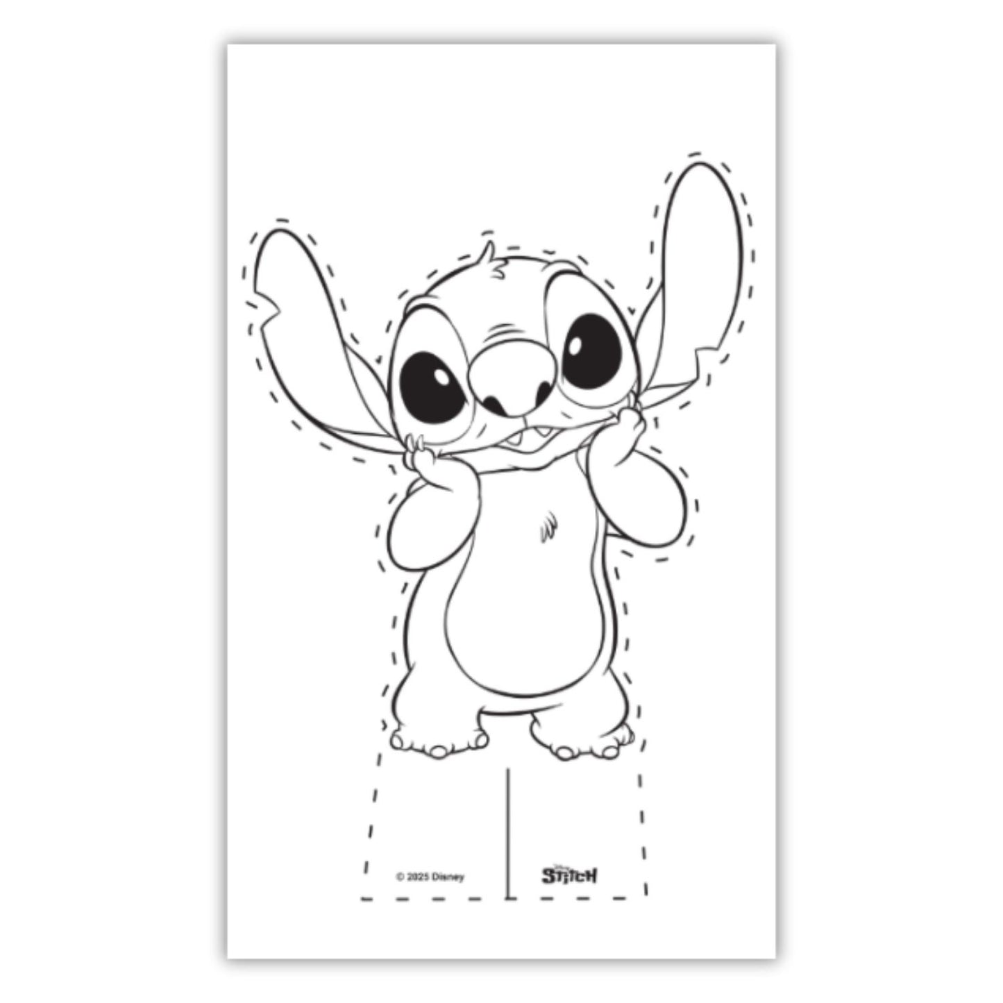 KIT DE COLOREAR KIT CREATIVO DISNEY STITCH NIÑA