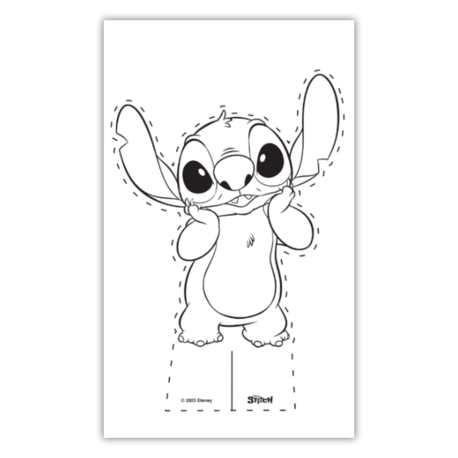 KIT DE COLOREAR KIT CREATIVO DISNEY STITCH NIÑA