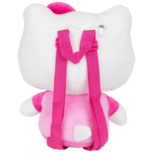 MOCHILA SANRIO DE PELUCHE HELLO KITTY PINK 14"