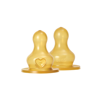 TETINA BIBS LATEX 2PCK FLUJO MEDIO