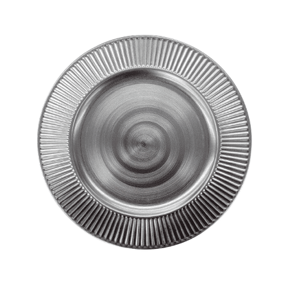 NAV. PORTA PLATO 33CM PLATEADO