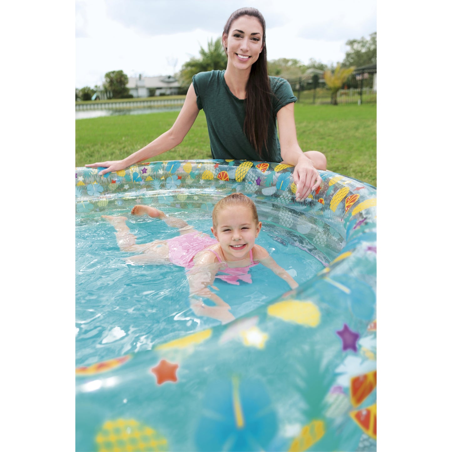 PISCINA INFLABLE 3 RINES 67X21