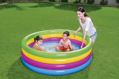 PISCINA INFLABLE 4 RINES 62X18