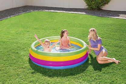 PISCINA INFLABLE 4 RINES 62X18