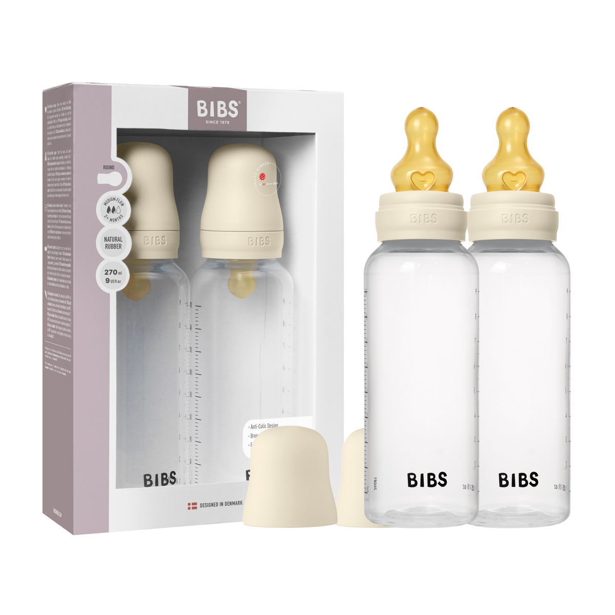 BIBERON 2PCK LATEX 270MIL FLUJO MEDIO IV