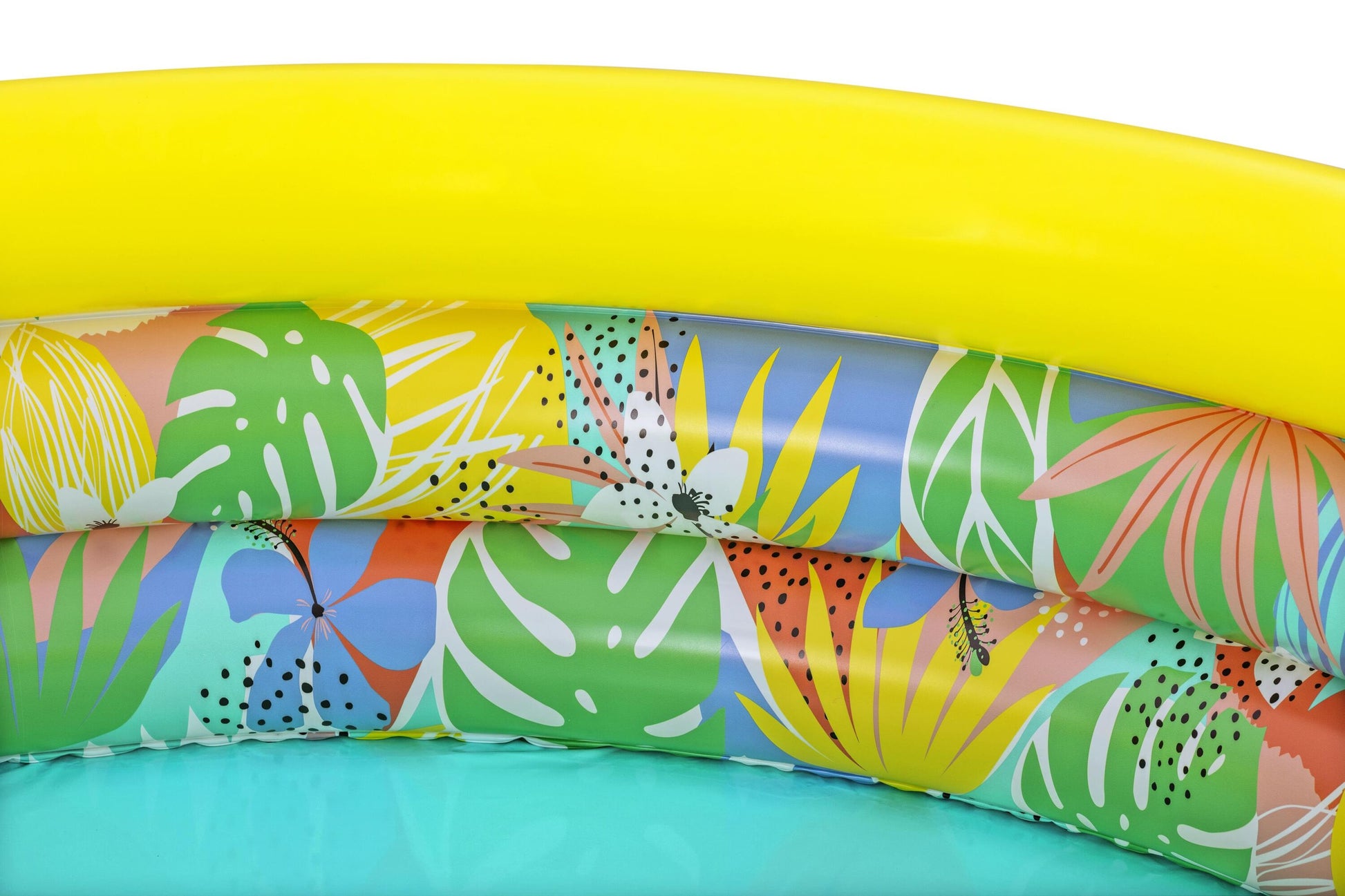 PISCINA INFLABLE P/NINOS 1.68X0.38M FLOR
