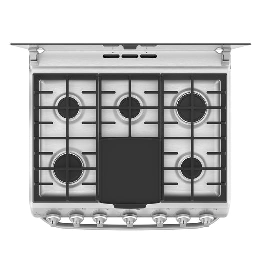 Estufa a Gas Mabe 30" Gris Capello WEM7659CFIS3 - 6 Quemadores