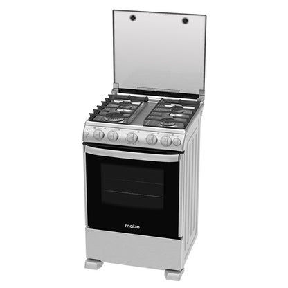 Estufa a Gas Mabe 24" Inox EM6038CFIX0 - 4 Quemadores