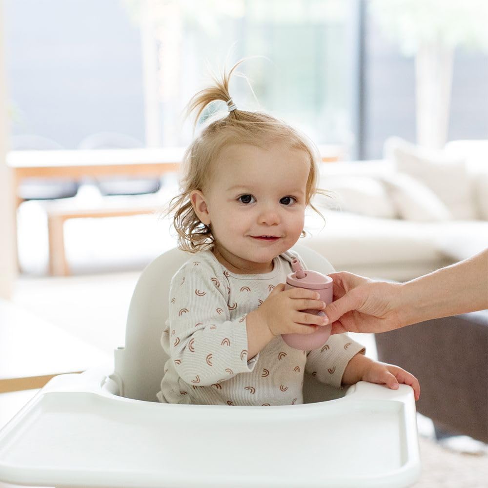 EZPZ Mini Cup + Straw Training System Coral PKSTC004