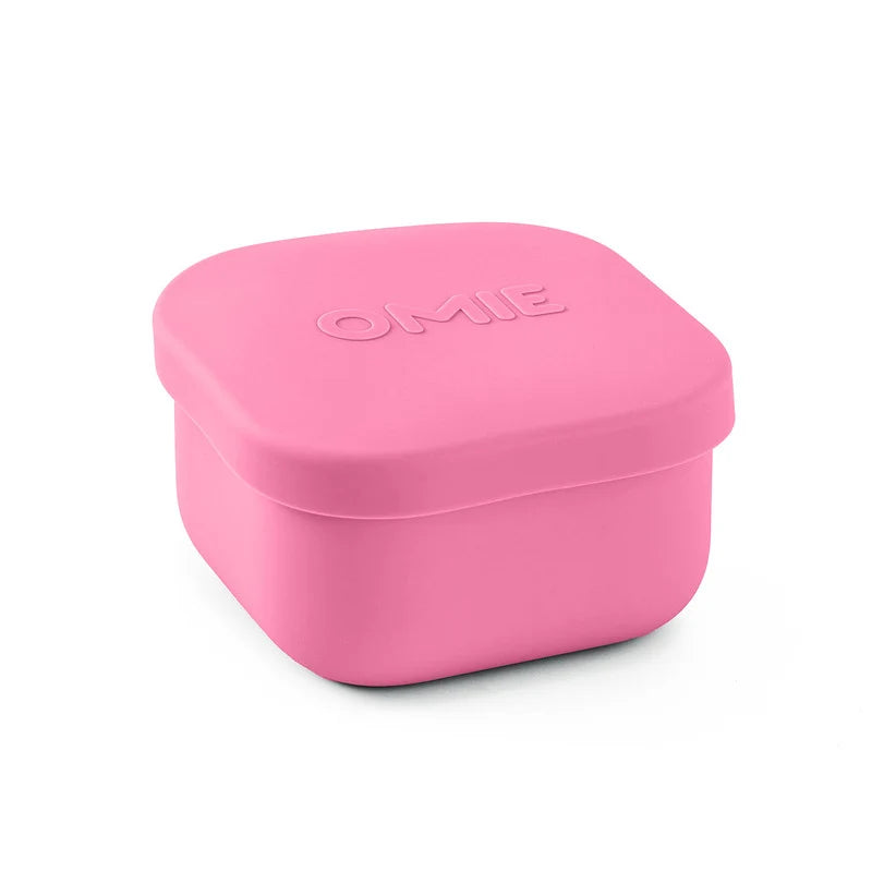 Contenedor de Snacks de Silicona Omie Omiesnack Rosa OMSILC101